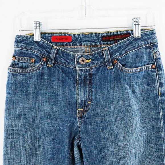 AG Adriano Goldshmied The Gemini Denim Blue Jeans - Picture 2 of 14